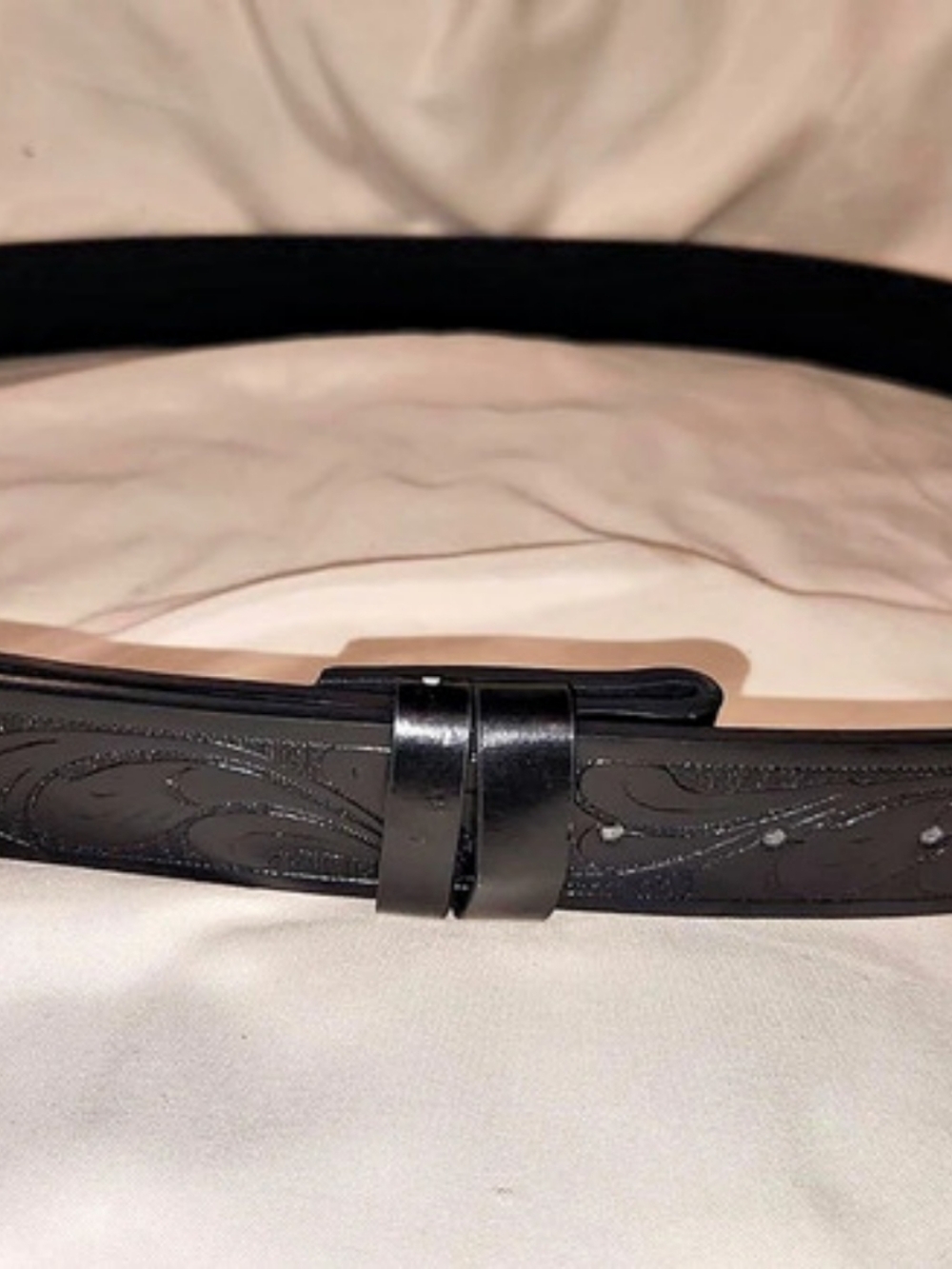Black Belt Like New Tooled